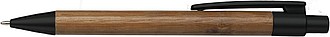 Ballpen with bamboo barrelBlack