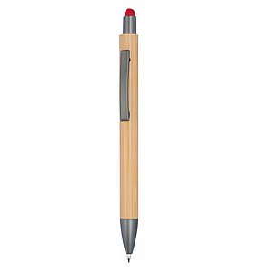 Ballpen with bamboo coating