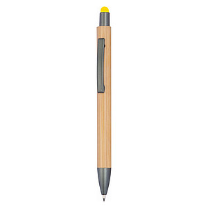 Ballpen with bamboo coating