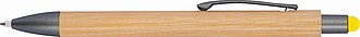 Ballpen with bamboo coating