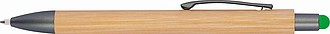 Ballpen with bamboo coating