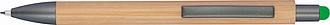 Ballpen with bamboo coating