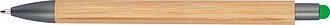 Ballpen with bamboo coating