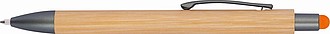 Ballpen with bamboo coating
