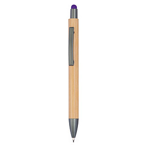 Ballpen with bamboo coating