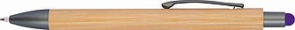 Ballpen with bamboo coating