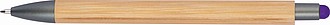 Ballpen with bamboo coating