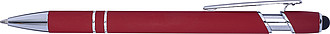 Ballpen with rubber finish