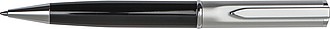 Ballpen with silver top