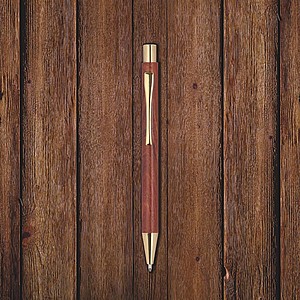 Ballpen with Wood Coating