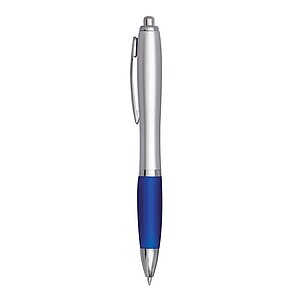 Ballpoint pen, silver|blue