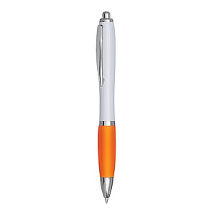 Ballpoint pen, white|orange