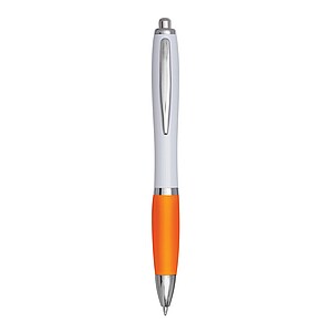 Ballpoint pen, white|orange