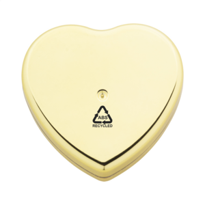 Balzám na rty ve tvaru srdce, zlatá