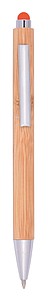 Bamboo ballpen TOUCHY, orange