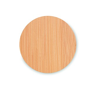 Bamboo bottle opener/ coaster