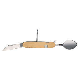 Bamboo camping cutlery