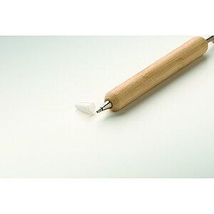 Bamboo Christmas tree ball pen