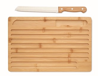 Bamboo cutting board set
