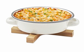 Bamboo foldable pot stand