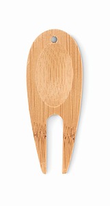 Bamboo golf divot tool