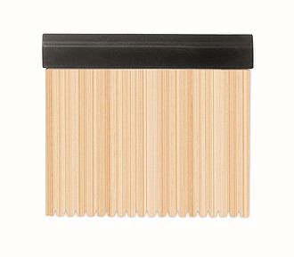 Bamboo ice scraper