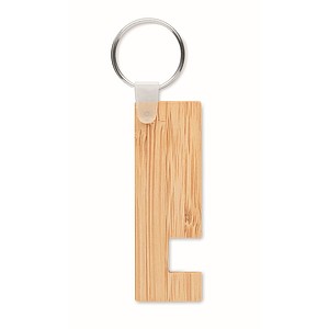 Bamboo key ring