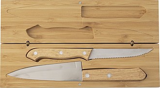 Bamboo knife set Tony