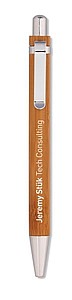 Bamboo pen and pencil set, wood