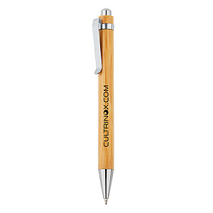 Bamboo pen, brown