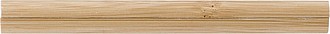 Bamboo power bank with a capacity of 4.000 mAh