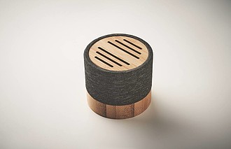 Bamboo RPET wireless speaker
