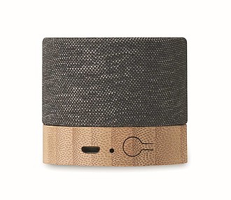 Bamboo RPET wireless speaker