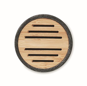 Bamboo RPET wireless speaker