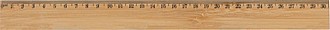 Bamboo ruler
