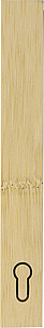 Bamboo solar power bank Elz, brown