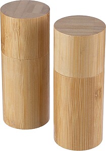 Bamboo spice mill set Christine