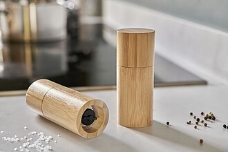 Bamboo spice mill set Christine