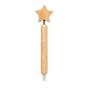 Bamboo star ball pen