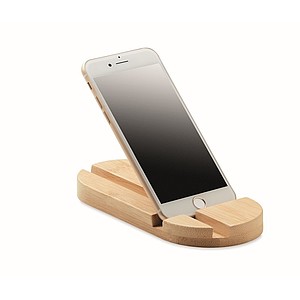 Bamboo tablet or smartphone stand