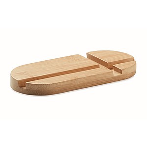 Bamboo tablet or smartphone stand