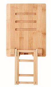 Bamboo tablet stand