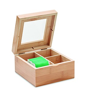 Bamboo tea box