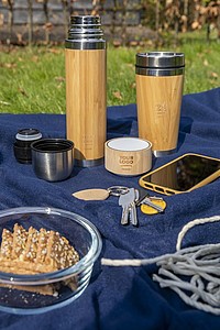 Bamboo thermos bottle (420 ml)