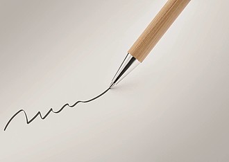 Bamboo twist type ball pen