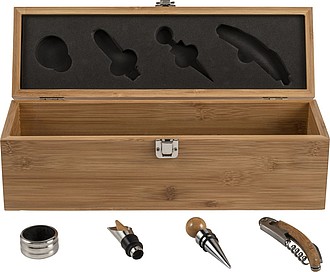 Bamboo wine giftset