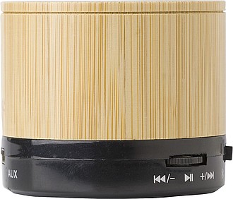 Bamboo wireless speaker