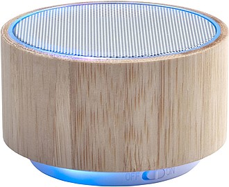 Bamboo wireless speaker