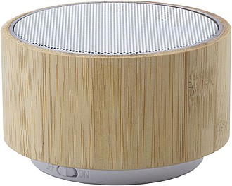 Bamboo wireless speaker