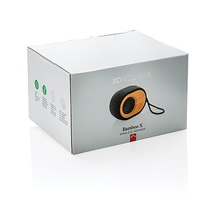 Bamboo X speaker, black